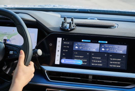 SK텔레콤은 차량용 AI 에이전트 '에이닷 오토'를 선보였다/사진=SK텔레콤 제공