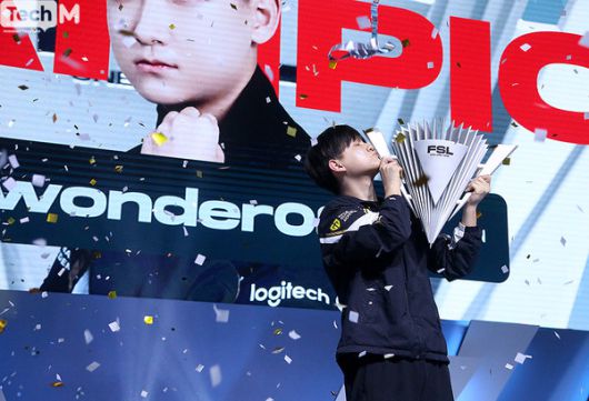 2025 FSL 스프링 시즌서 우승한 젠시티 '원더공팔' 고원재/사진=이소라 기자