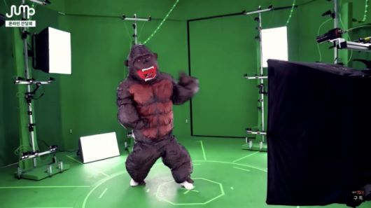 SKT '점프 스튜디오' 제작 시연 모습 [출처=SKT]