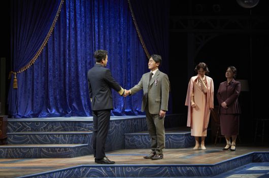 연극 ‘킹스 스피치’  박정복 공연 사진. [연극열전]