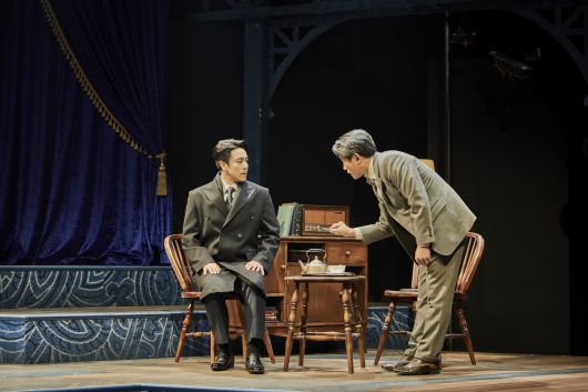 연극 ‘킹스 스피치’  박정복 공연 사진. [연극열전]