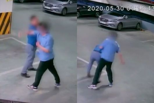 청원인은 “청와대 출입기자 신분으로 주변 지인들의 도움을 받아 형량을 가볍게 받을까 두렵다”며 “한 사람의 인생을 망치고도 당당하게 생활하는 가해자를 엄중 처벌해달라”고 촉구했다. [사진=피해자가 올린 CCTV 영상]