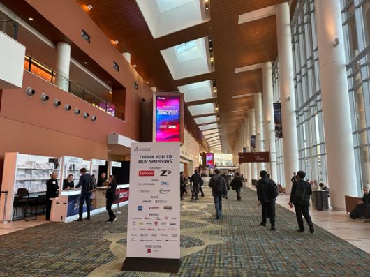 다쏘시스템은 지난 12일~15일(현지시간) 미국 테네시주 내슈빌 뮤직시티센터에서 3차원(3D) 개발자와 엔지니어를 위한 연례행사 '3D익스피리언스 월드 2023'를 성황리에 종료했다. [사진=박진영 기자]