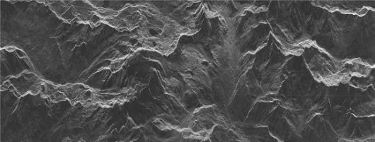 차세대소형위성2호 영상레이다 시험관측 사진. 스위스 마터호른 산 일대.2023.08.17. (알프스 3대 북벽 중 하나) [사진=KAIST]