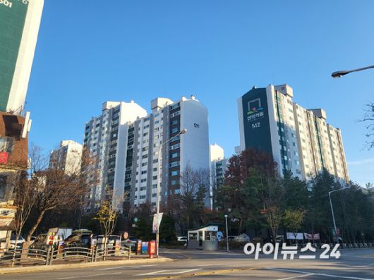 3일 경기도 부천시 원미구 중동 은하마을 아파트 전경. [사진=이수현 기자]