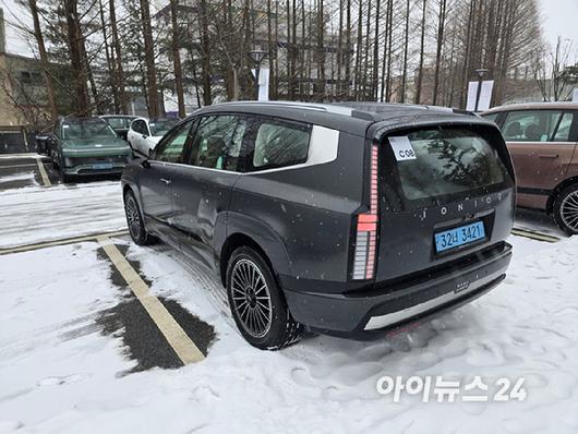 현대차 '아이오닉 9' 시승차량. [사진=김종성 기자]