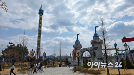 본격적인 2025시즌을 맞이한 레고랜드 코리아 리조트 내부 모습. 2025.04.10. [사진=진광찬 기자]