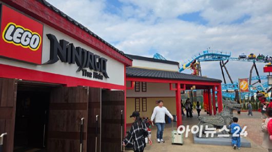 강원도 춘천 레고랜드 리조트 코리아의 '닌자고 구역' 2025.04.10. [사진=진광찬 기자]