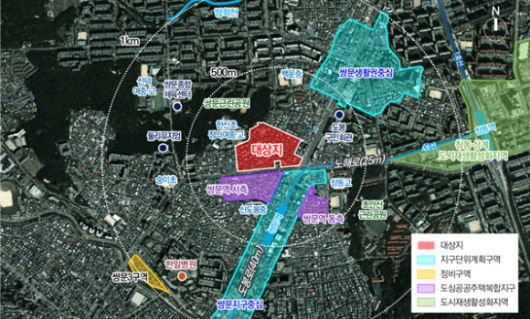 쌍문동 81 일대 재개발 위치도. [사진=서울시]