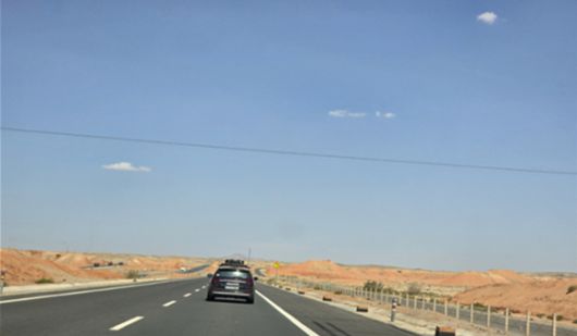 황토색 타클라마칸 사막. [사진=윤영선]