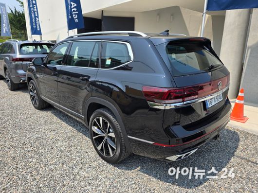 폭스바겐 '신형 아틀라스' 후측면. [사진=김종성 기자]