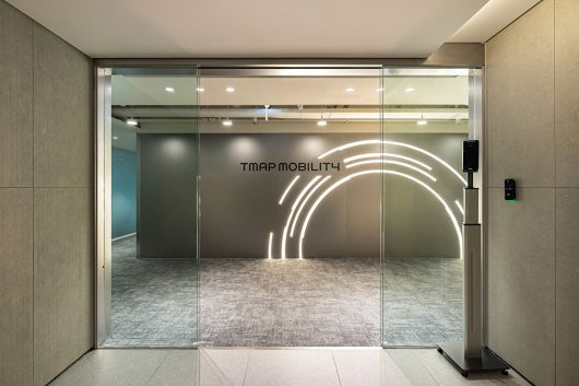 서울 중구 티맵모빌리티 사옥 입구 [사진=티맵모빌리티]