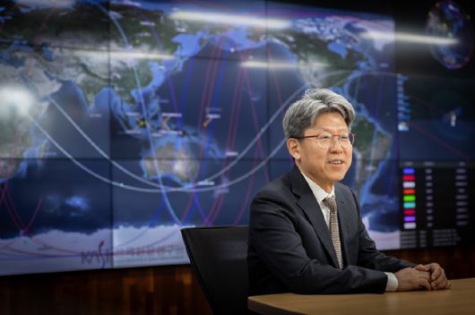 박장현 천문연 원장이 10일 기자간담회에서 "한국형 우주망원경을 만들겠다"고 말했다. [사진=천문연]