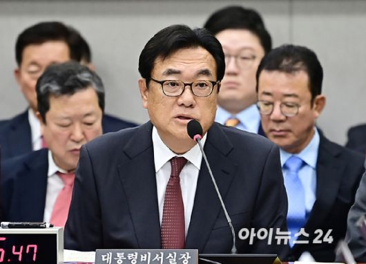 정진석 전 대통령실 비서실장 [사진=곽영래 기자]