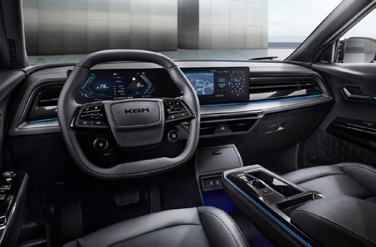 액티언 하이브리드 인테리어. [사진=KG모빌리티]