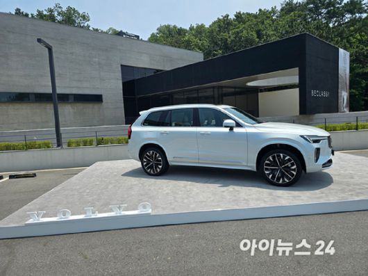 볼보 '신형 XC90'. [사진=김종성 기자]