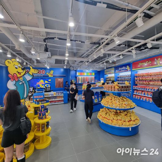 하리보 스토어 내부. [사진=전다윗 기자]