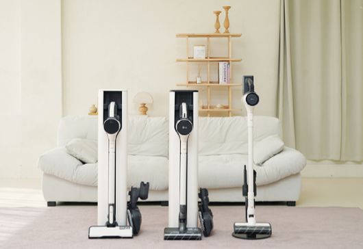 LG전자는 올해 A9 AI, A7 코어, A5 등 무선청소기 라인업을 확대해 고객의 선택 폭을 넓혔다.(왼쪽부터 A9 AI, A7 코어, A5) [사진=LG전자]