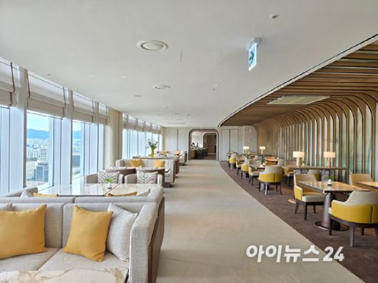 클럽 라운지. [사진=박은경 기자]