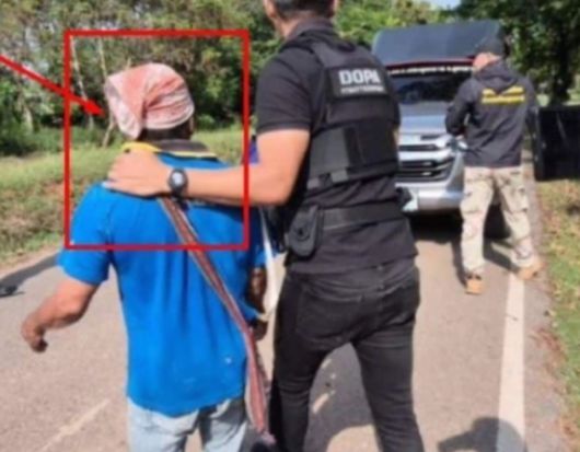 삐악 짓와신쿨의 도움으로 띠아가 긴급체포됐다. [사진=페이스북 갈무리]