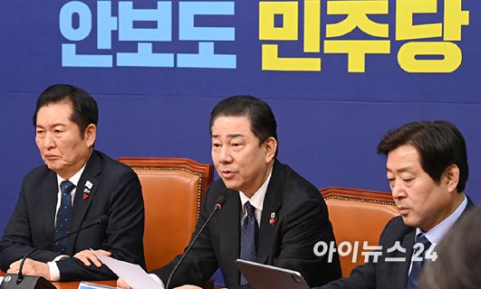 김병기 더불어민주당 원내대표가 5일 서울 여의도 국회에서 열린 최고위원회의에서 발언하고 있다. [사진=곽영래 기자]