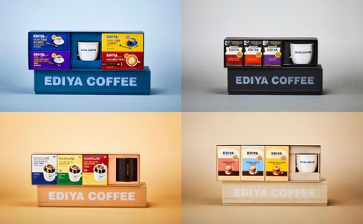 이디야커피 프리미엄 커피 선물세트 4종. [사진=이디야커피]