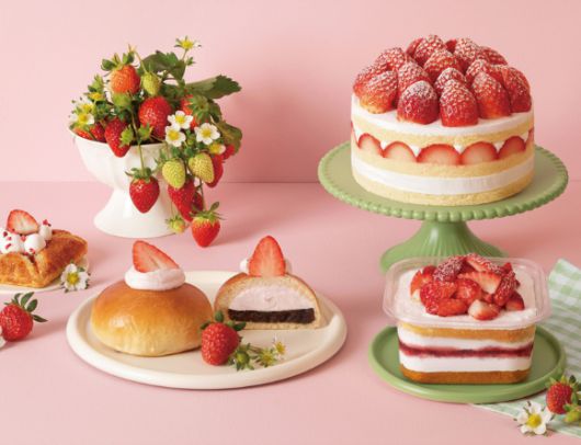 신세계푸드 논산딸기 디저트. [사진=신세계푸드]