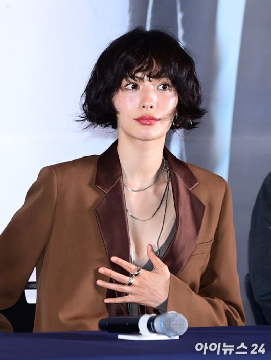 배우 나나가 지난해 7월 15일 오후 서울 삼성동 메가박스 코엑스에서 열린 영화 '전지적 독자 시점'(감독 김병우) 언론시사회에 참석하고 있다. [사진=정소희 기자]