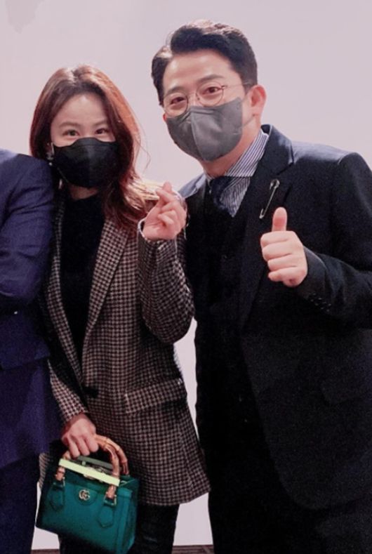 김지민 김준호의 투샷이 재조명되고 있다. [사진=신지 인스타그램]