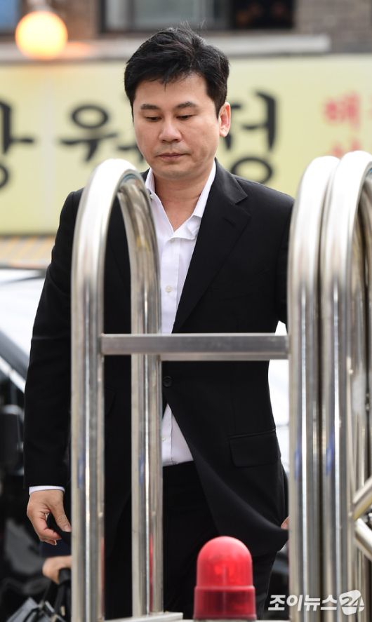 전 YG엔터테인먼트 대표 양현석  [사진=정소희 기자]