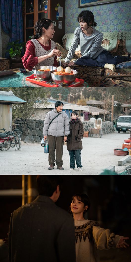 아이유와 문소리, 박해준이 넷플릭스 시리즈 '폭싹 속았수다' 3막에서 열연하고 있다. [사진=넷플릭스]