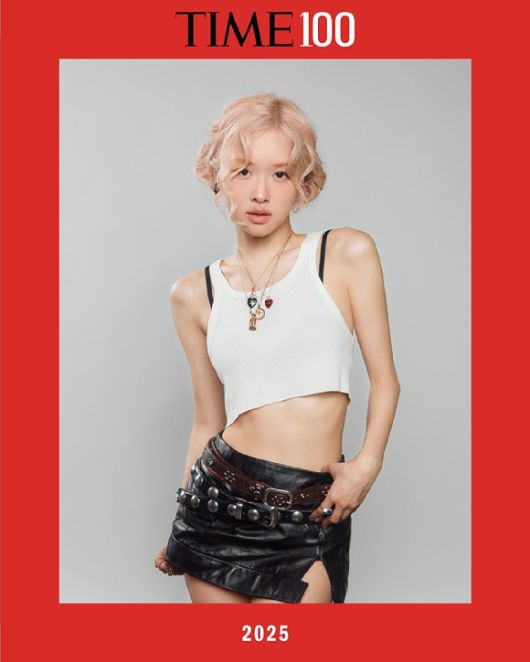 블랙핑크 로제가 미국 타임지 '영향력 있는 100인'에 선정됐다. [사진=더블랙레이블]