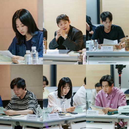 박보영, 김성철, 이현욱, 김희원, 문정희, 이광수가 '골드랜드'에 출연한다. [사진=월트디즈니 컴퍼니 코리아]