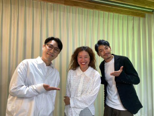 '문학으로 이어진 마음' MC 이진현, 정수윤 작가, 다케다 히로미츠. [사진=KBS 월드라디오 ]