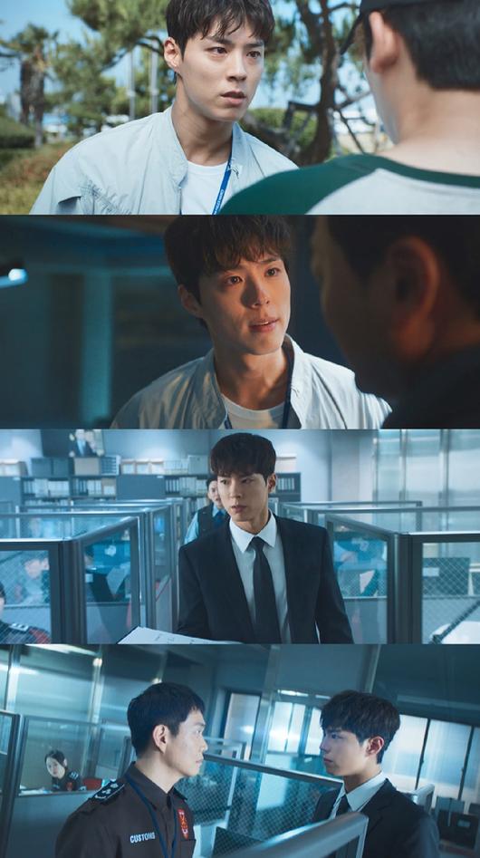 배우 박보검이 JTBC 토일드라마 '굿보이'에서 열연하고 있다. [사진=JTBC 방송화면 캡처]