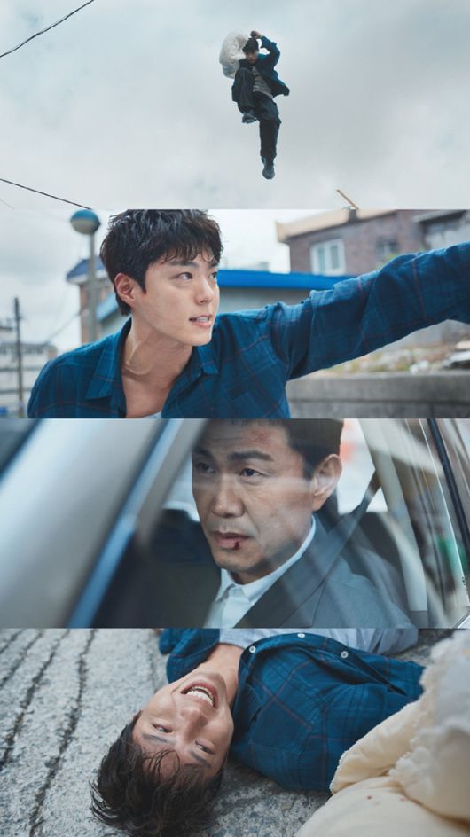 배우 박보검이 JTBC 토일드라마 '굿보이'에서 열연하고 있다. [사진=JTBC 방송화면 캡처]