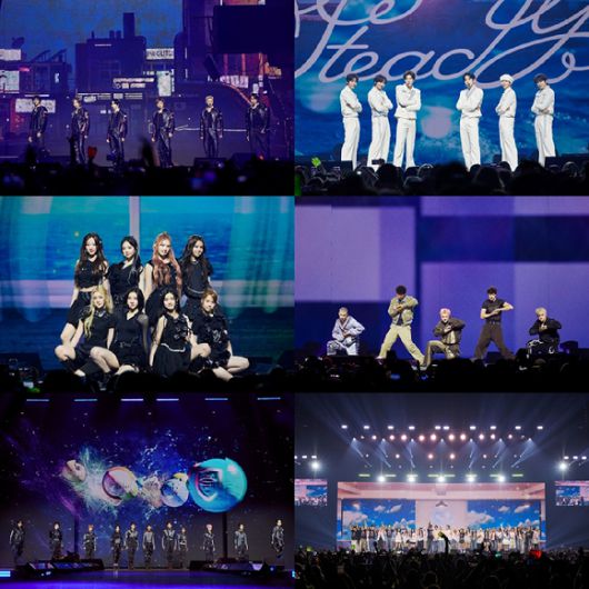 SMTOWN LIVE 2025 런던 공연 무대 이미지 갈무리 [사진=SM엔터테인먼트]