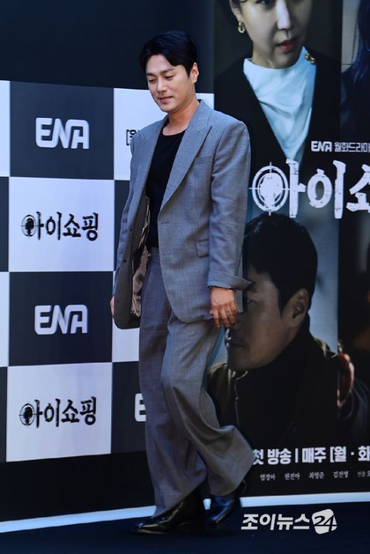 배우 최영준이 21일 오후 서울 마포구 상암동 스탠포드호텔에서 열린 ENA 새 월화드라마 '아이쇼핑' 제작발표회에 참석하고 있다. [사진=문수지 기자]