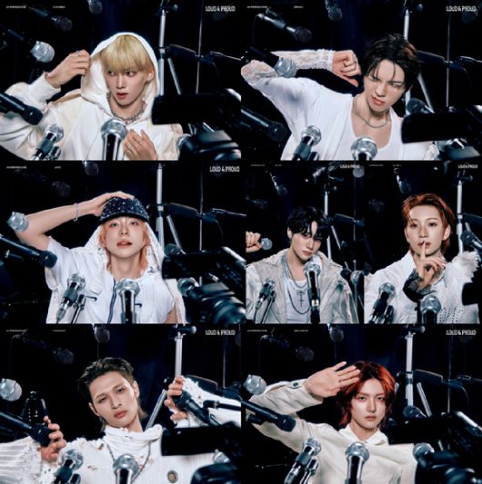 앰퍼샌드원 미니 3집 'LOUD & PROUD'(라우드 앤 프라우드) 첫 번째 개인 콘셉트 포토 [사진=FNC엔터테인먼트]
