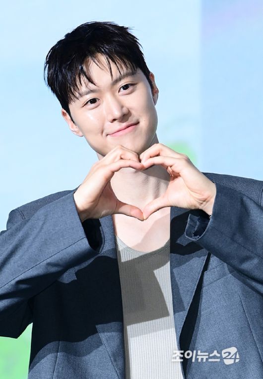 배우 공명이 25일 오전 서울 마포구 호텔 나루에서 열린 넷플릭스 영화 '고백의 역사'(감독 남궁선) 제작보고회에 참석하고 있다. [사진=정소희 기자]