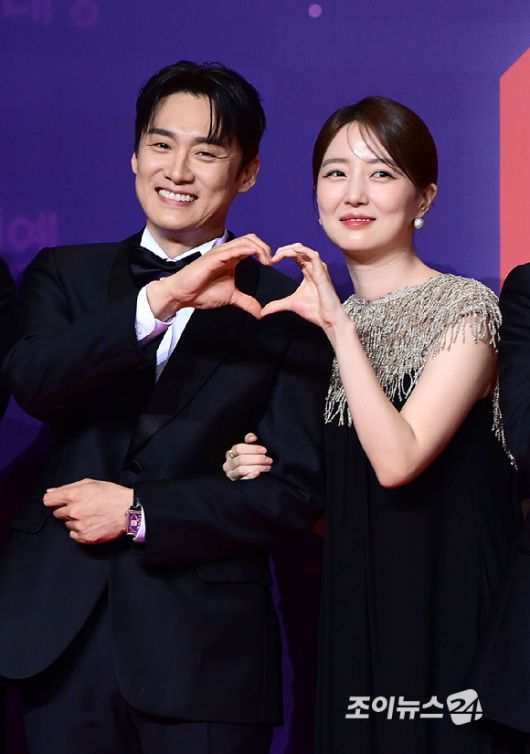 오상진 김소영 부부 [사진=정소희 기자]