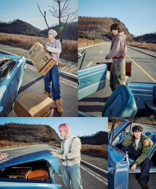 AxMxP 미니 1집 'Amplify My Way'(앰플리파이 마이 웨이) 네 번째 콘셉트 포토 [사진=FNC엔터테인먼트]