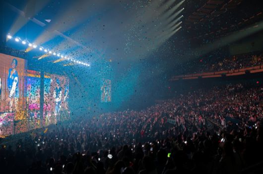 백현이 미국 라스베이거스 공연을 개최하고 현지 팬들을 만나고 있다. [사진=INB100]