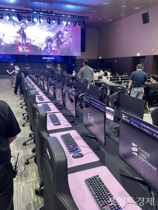 '카오스 제로 나이트메어' 시연 공간 (포인트경제)