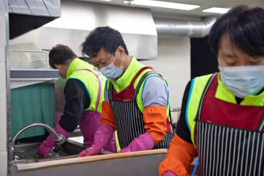 하나손해보험 무료급식봉사  /하나손해보험 제공