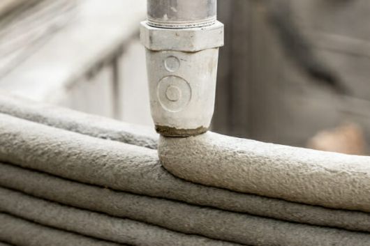 미국 아이콘의 건설용 3D프린터 출력 모습 (사진=아이콘)