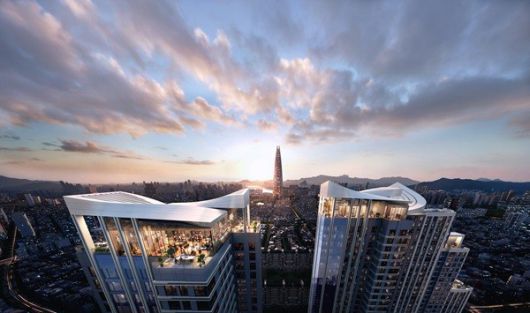 송파한양2차 ’송파 센트럴 자이’ 투시도 / GS건설 제공