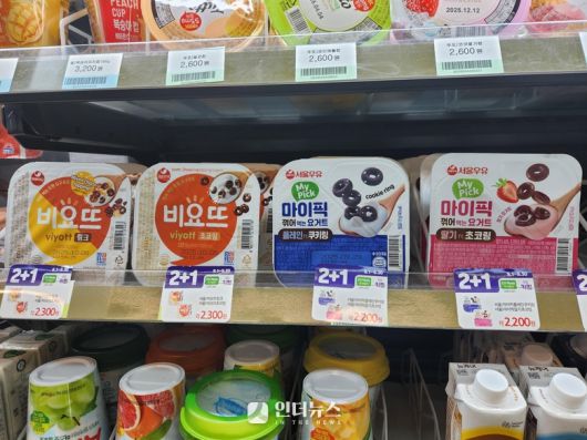 서울우유 비요뜨 초코링 등 요거트 제품. 사진ㅣ사진ㅣ인더뉴스