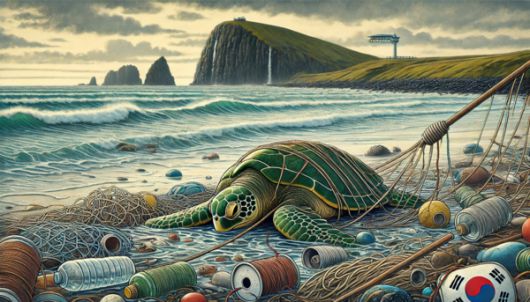 물고기 떼죽음은 오염이나 바다 온난화로 인한 산소 부족, 두 가지 모두 인간과 연관된 문제일 가능성이 높다.（사진＝ＡＩ생성 ＳＤＧ뉴스）