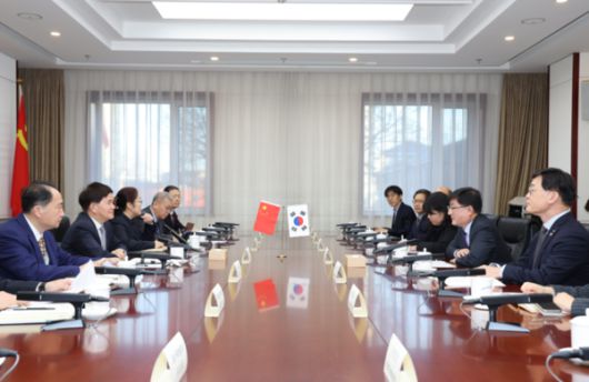 국가임업초원국 양자면담(2026.1.6.)(사진=기후부 제공)